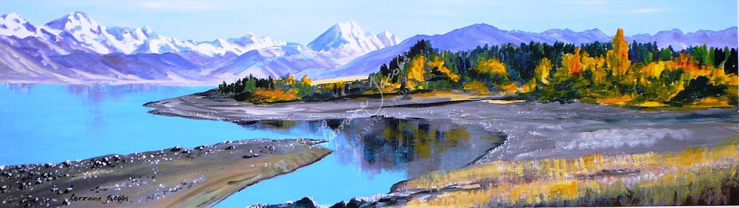 Mountain Lake Reflections – Lorraine Jacobs