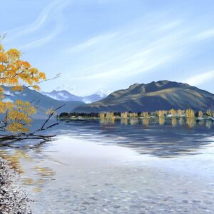Lake Wanaka Reflections 1 (Print)