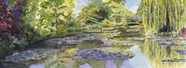 Monet’s Waterlily Pond II (Print)