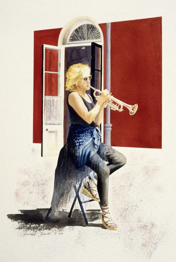 New Orleans Trumpeter (Print)