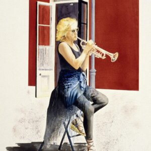 New Orleans Trumpeter (Print)
