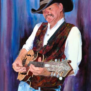 Mandolin Player (Print)