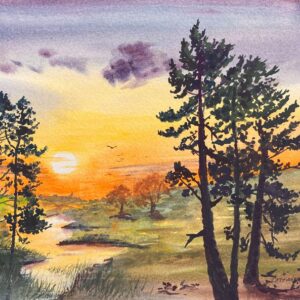 Sunset's Glow